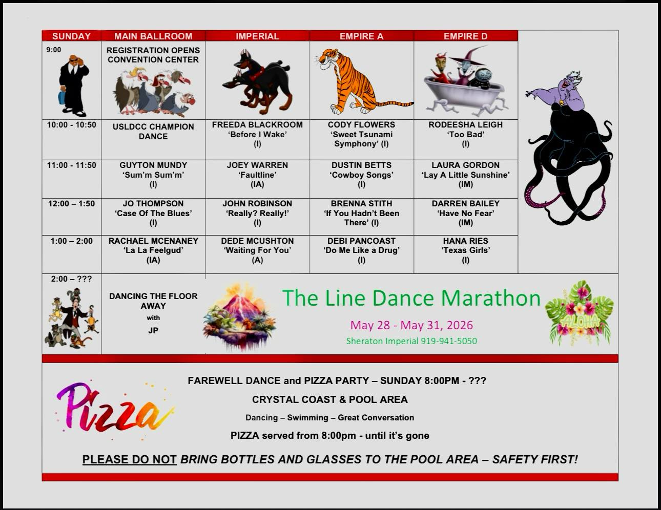 Workshop Schedule