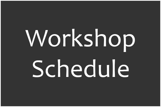 Workshop Schedule